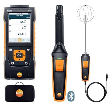 testo 440 behaaglijkheids-CombiSet met Bluetooth®