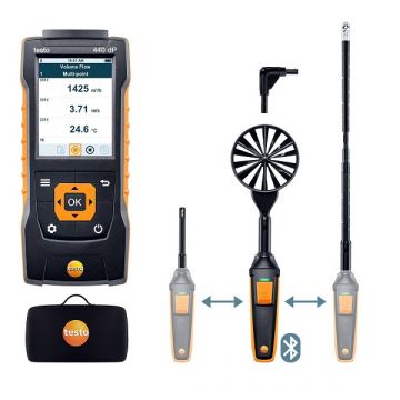 testo 440 delta P stromings-CombiSet 2 met Bluetooth®