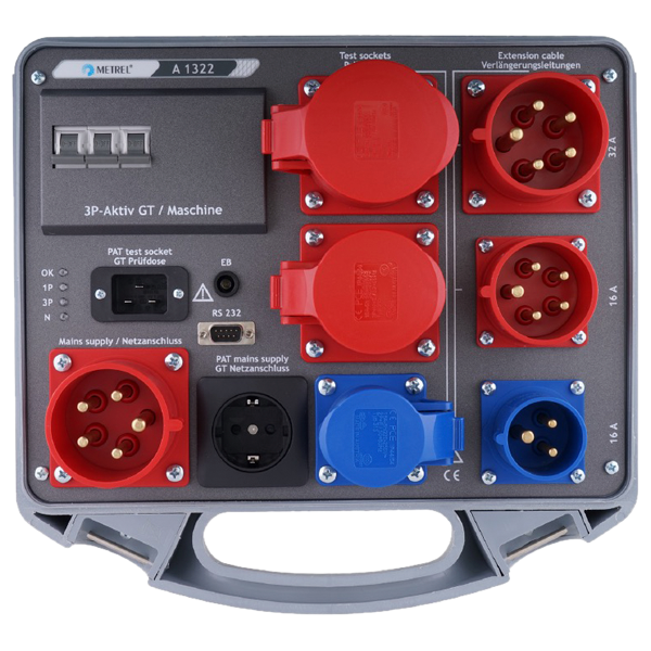 Metrel Meetadapters Driefasen adapterkoffer A1322